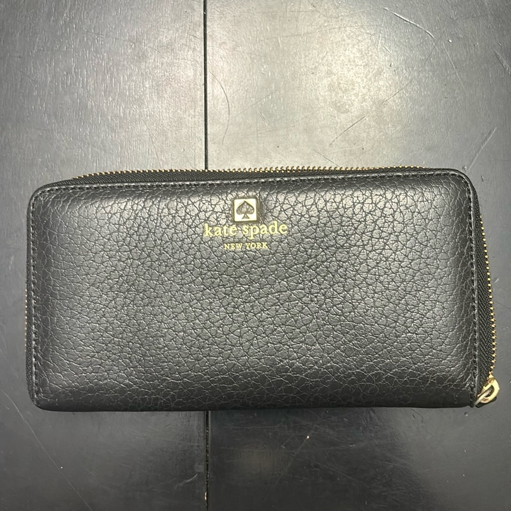 Kate Spade black wallet